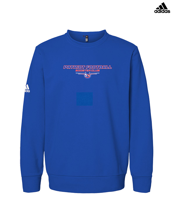 Patriot Football Booster Club Design - Mens Adidas Crewneck