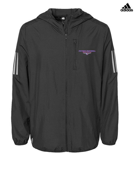 Patriot Football Booster Club Design - Mens Adidas Full Zip Jacket