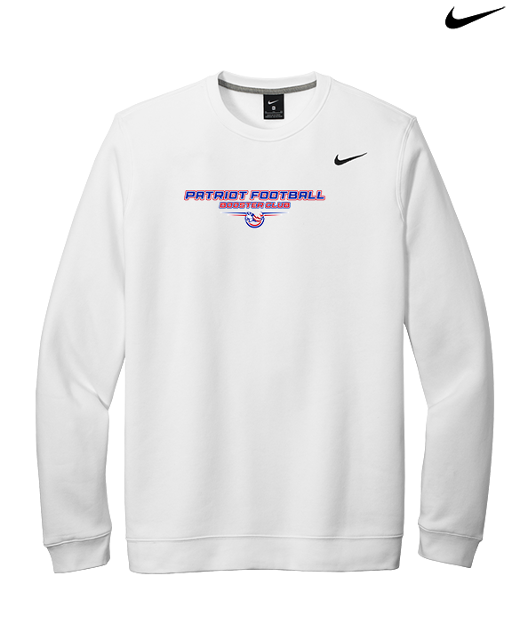 Patriot Football Booster Club Design - Mens Nike Crewneck