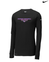 Patriot Football Booster Club Design - Mens Nike Longsleeve