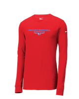 Patriot Football Booster Club Design - Mens Nike Longsleeve