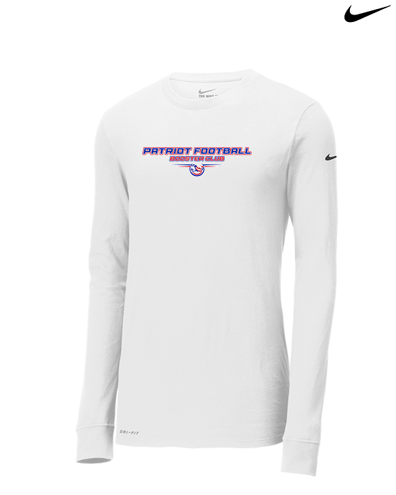 Patriot Football Booster Club Design - Mens Nike Longsleeve