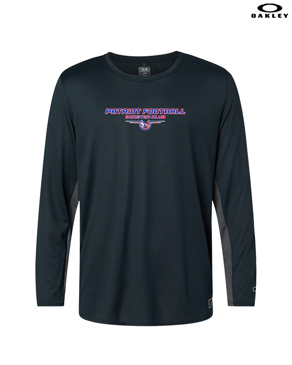 Patriot Football Booster Club Design - Mens Oakley Longsleeve