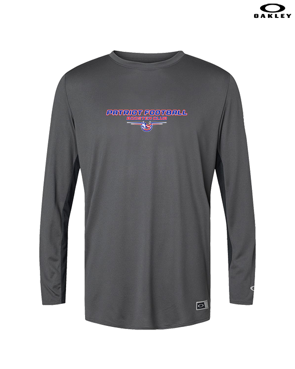 Patriot Football Booster Club Design - Mens Oakley Longsleeve