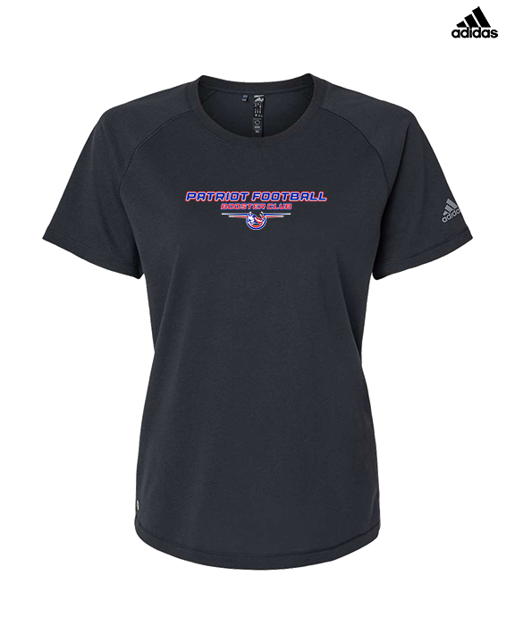 Patriot Football Booster Club Design - Womens Adidas Performance Shirt