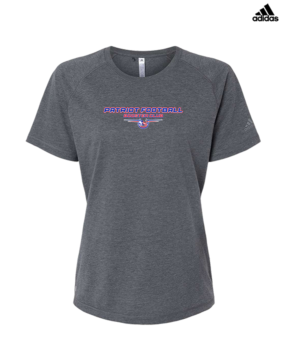 Patriot Football Booster Club Design - Womens Adidas Performance Shirt