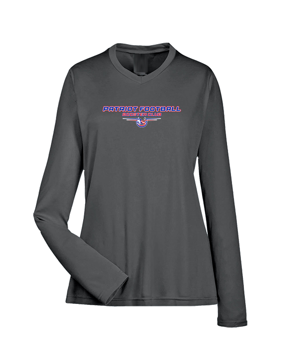 Patriot Football Booster Club Design - Womens Performance Longsleeve