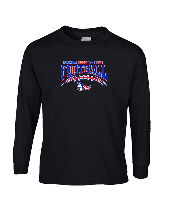 Patriot Football Booster Club Football - Cotton Longsleeve