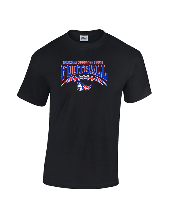 Patriot Football Booster Club Football - Cotton T-Shirt