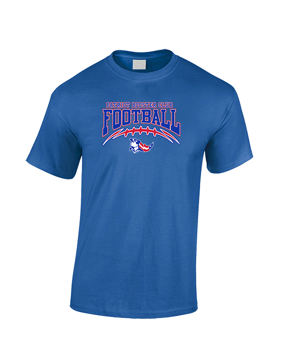 Patriot Football Booster Club Football - Cotton T-Shirt