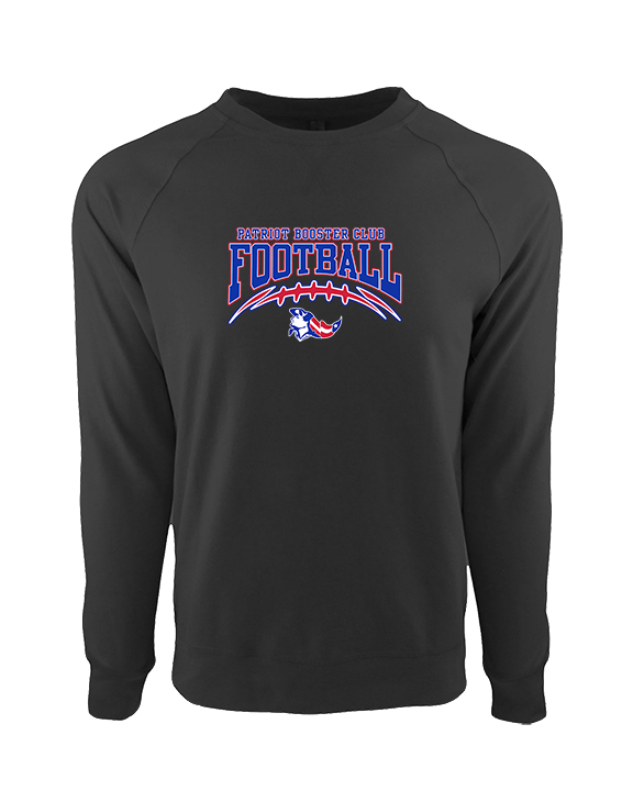 Patriot Football Booster Club Football - Crewneck Sweatshirt