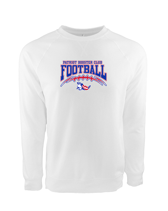 Patriot Football Booster Club Football - Crewneck Sweatshirt