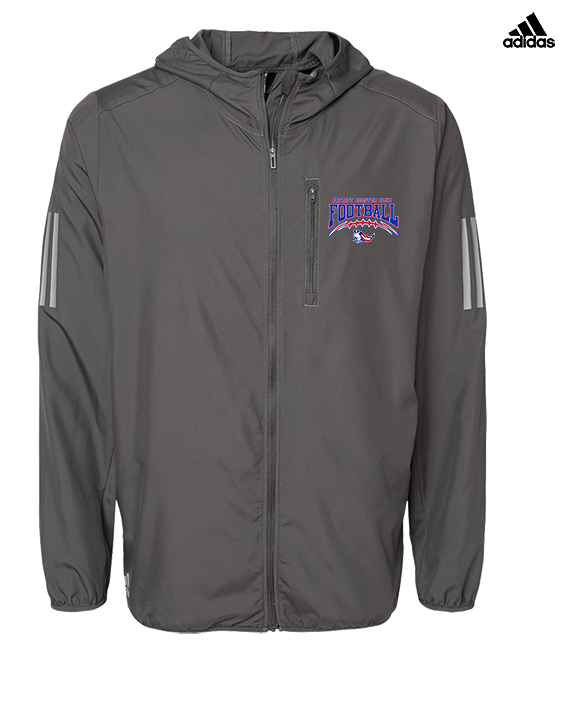 Patriot Football Booster Club Football - Mens Adidas Full Zip Jacket