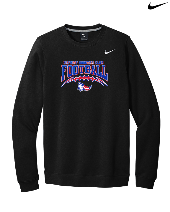 Patriot Football Booster Club Football - Mens Nike Crewneck