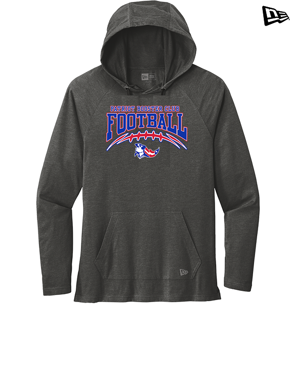 Patriot Football Booster Club Football - New Era Tri-Blend Hoodie