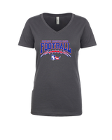 Patriot Football Booster Club Football - Womens Vneck