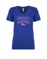 Patriot Football Booster Club Football - Womens Vneck