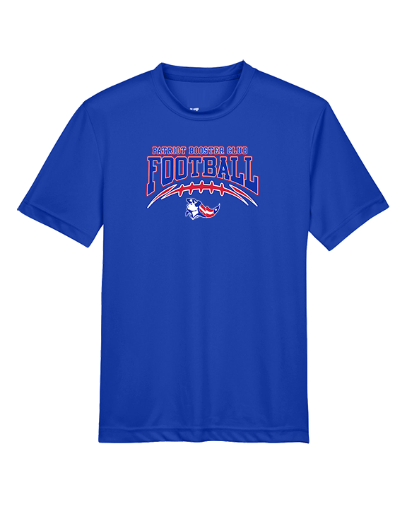 Patriot Football Booster Club Football - Youth Performance Shirt