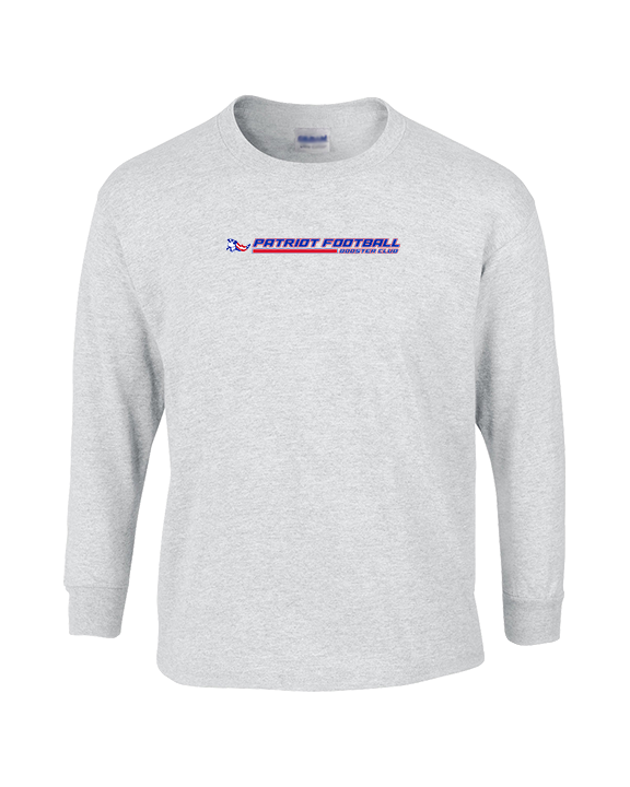 Patriot Football Booster Club Lines - Cotton Longsleeve