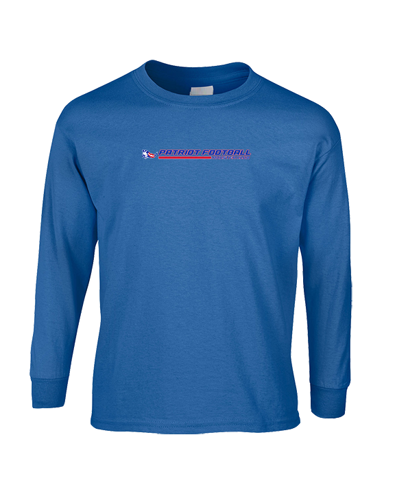 Patriot Football Booster Club Lines - Cotton Longsleeve