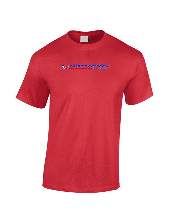 Patriot Football Booster Club Lines - Cotton T-Shirt