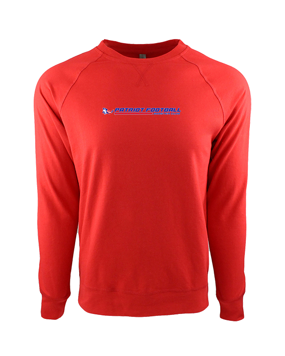 Patriot Football Booster Club Lines - Crewneck Sweatshirt