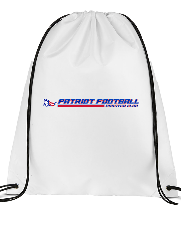 Patriot Football Booster Club Lines - Drawstring Bag