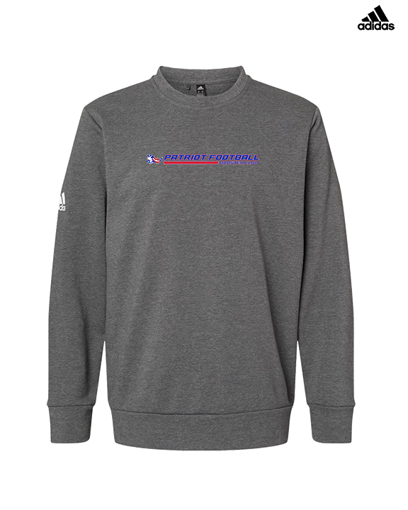 Patriot Football Booster Club Lines - Mens Adidas Crewneck