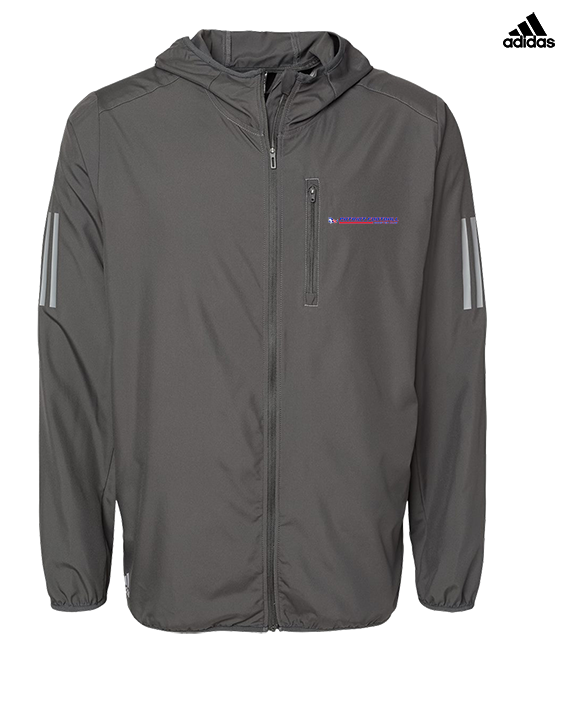 Patriot Football Booster Club Lines - Mens Adidas Full Zip Jacket