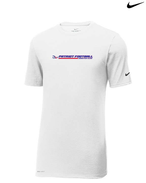 Patriot Football Booster Club Lines - Mens Nike Cotton Poly Tee