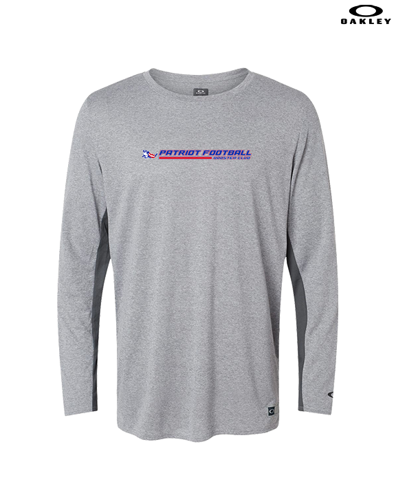 Patriot Football Booster Club Lines - Mens Oakley Longsleeve