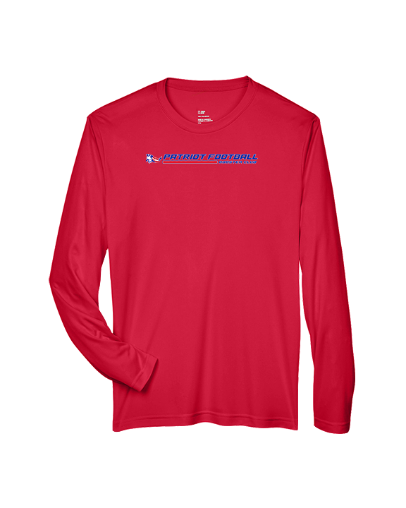 Patriot Football Booster Club Lines - Performance Longsleeve