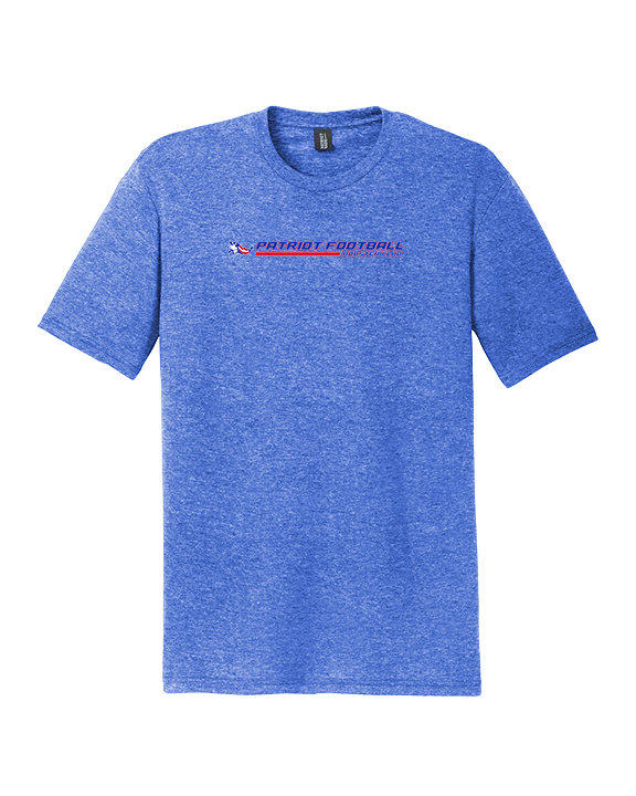 Patriot Football Booster Club Lines - Tri-Blend Shirt