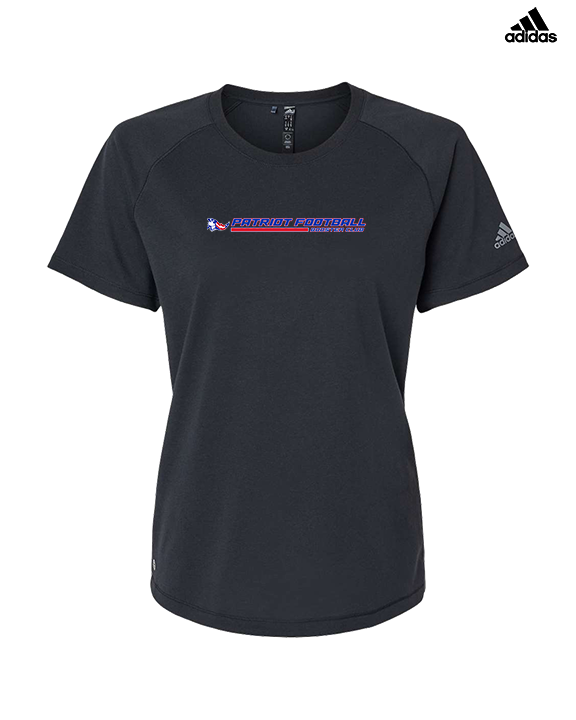 Patriot Football Booster Club Lines - Womens Adidas Performance Shirt