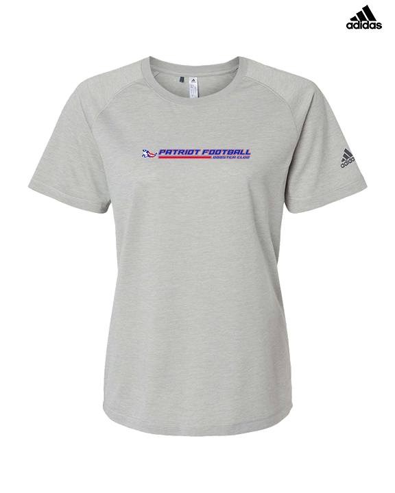 Patriot Football Booster Club Lines - Womens Adidas Performance Shirt