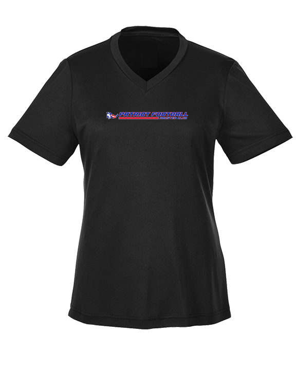 Patriot Football Booster Club Lines - Womens Performance Shirt