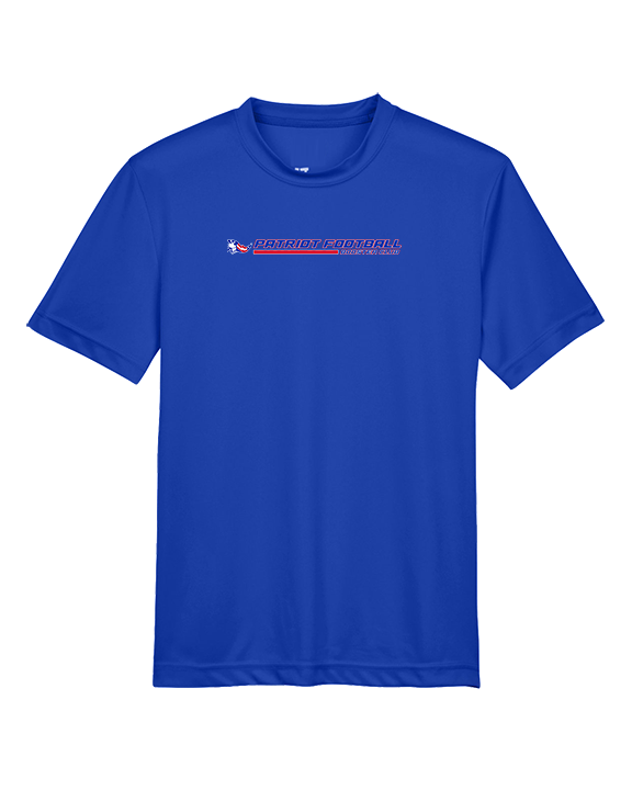 Patriot Football Booster Club Lines - Youth Performance Shirt