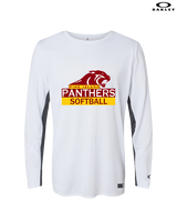 Pine Island HS Softball Logo - Mens Oakley Longsleeve