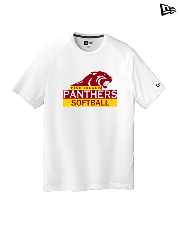 Pine Island HS Softball Logo - New Era Performance Shirt