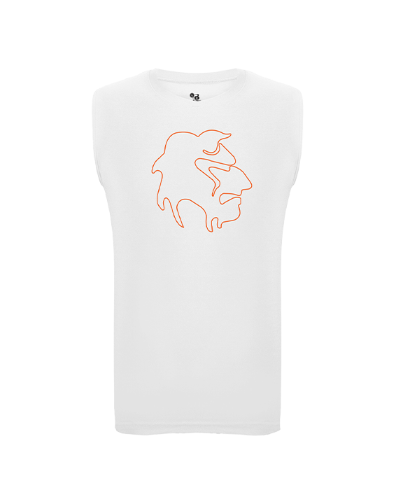 Apple Valley HS Football Devil Head - Compression Sleeveless Crew