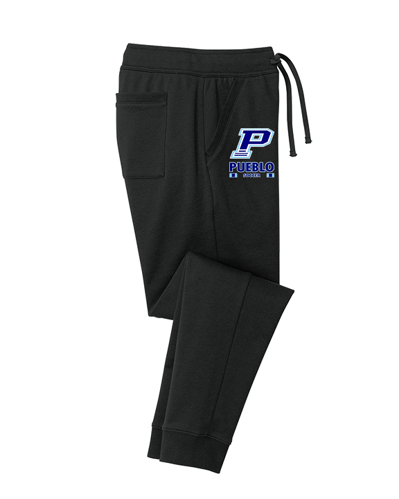 Pueblo HS Girls Soccer Stacked - Cotton Joggers