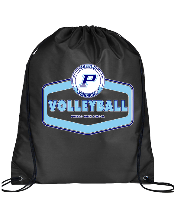 Pueblo HS Volleyball Board - Drawstring Bag