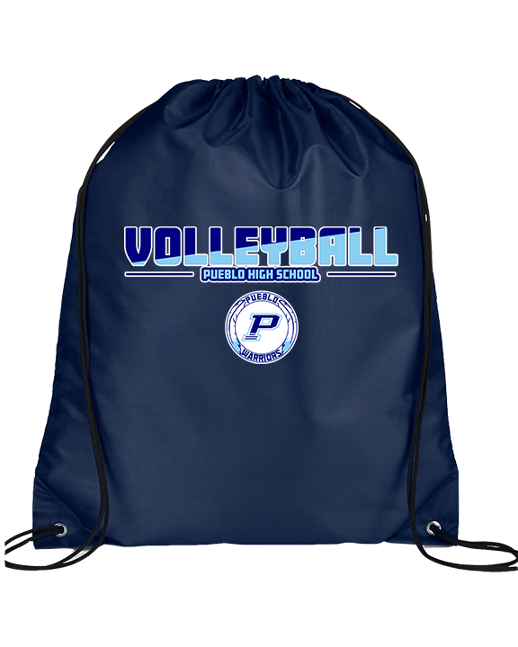 Pueblo HS Volleyball Cut - Drawstring Bag