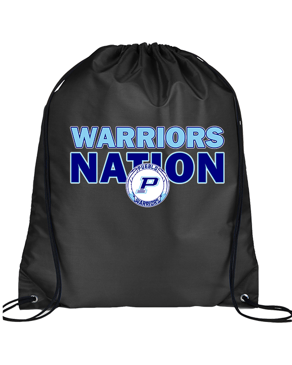 Pueblo HS Volleyball Nation - Drawstring Bag