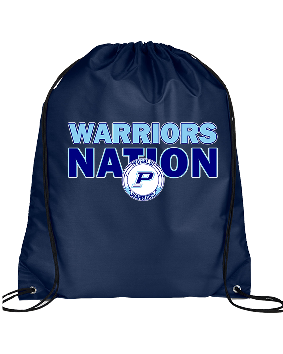 Pueblo HS Volleyball Nation - Drawstring Bag