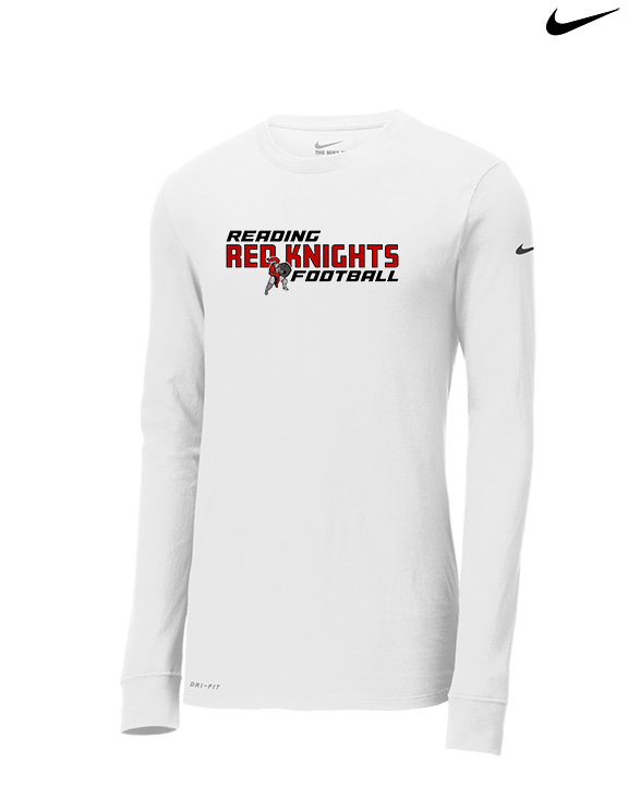 Reading HS Football Bold v2 - Mens Nike Longsleeve