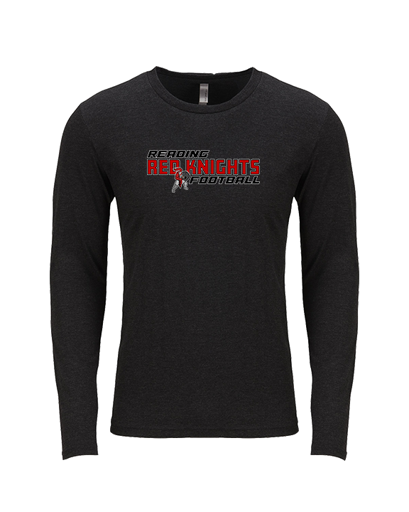 Reading HS Football Bold v2 - Tri-Blend Long Sleeve