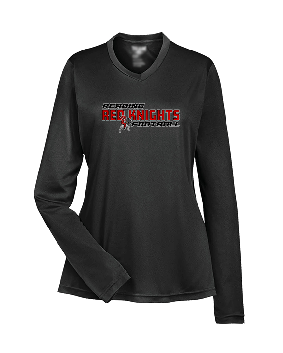 Reading HS Football Bold v2 - Womens Performance Longsleeve