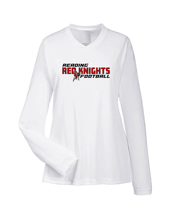 Reading HS Football Bold v2 - Womens Performance Longsleeve