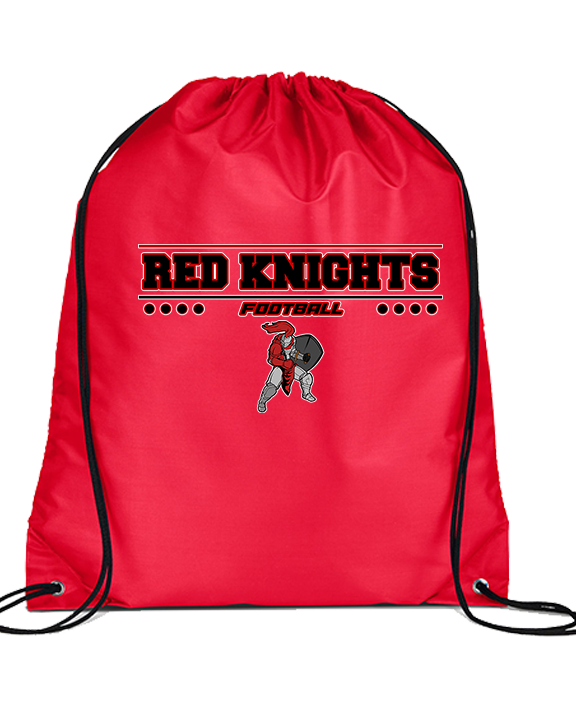 Reading HS Football Border v2 - Drawstring Bag